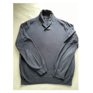 J. Crew Mens Pullover Shawl Collar Sweater
